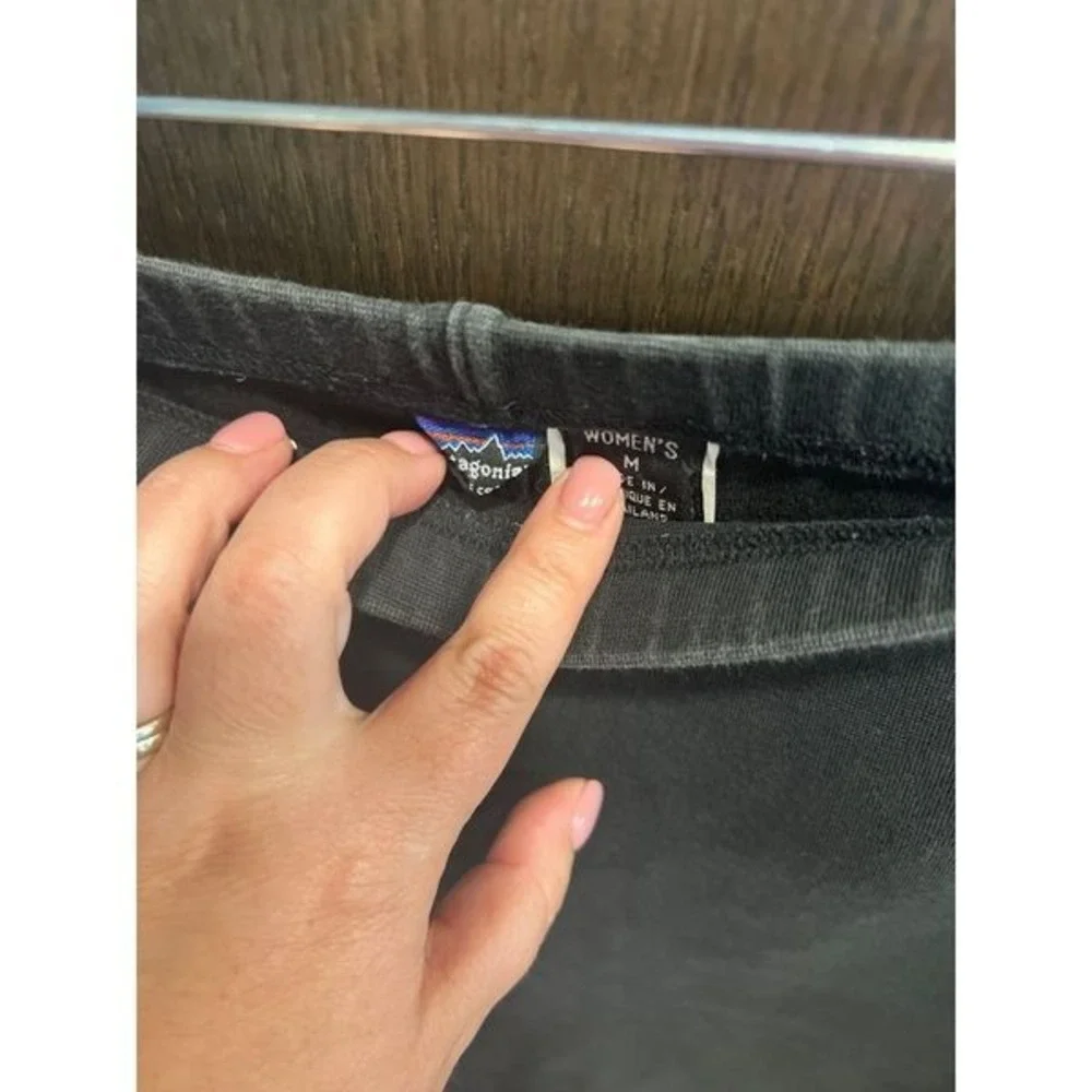 Patagonia long black‎ skirt woman's medium